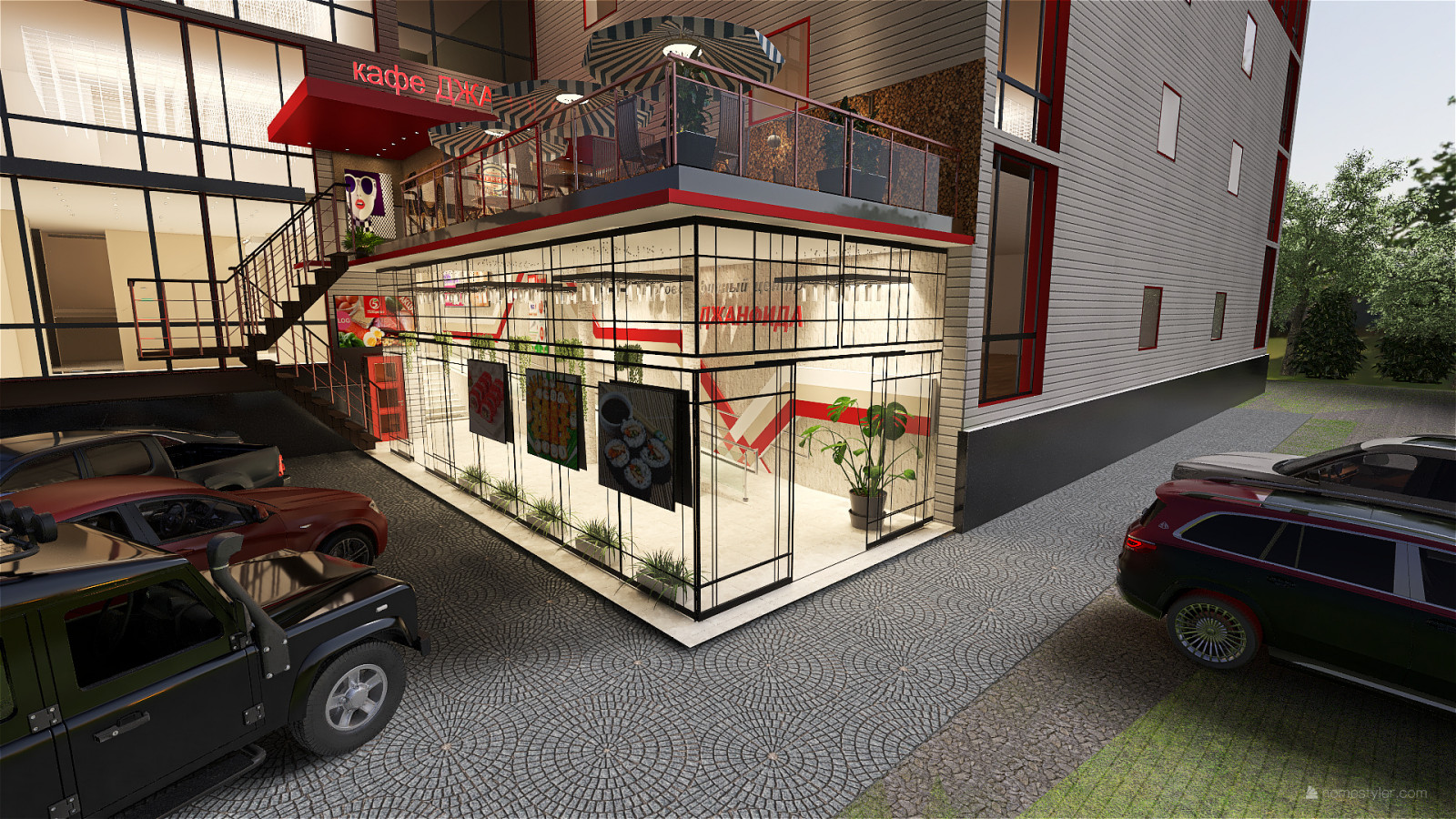 Торгово офисный центр ДЖАНФИДА