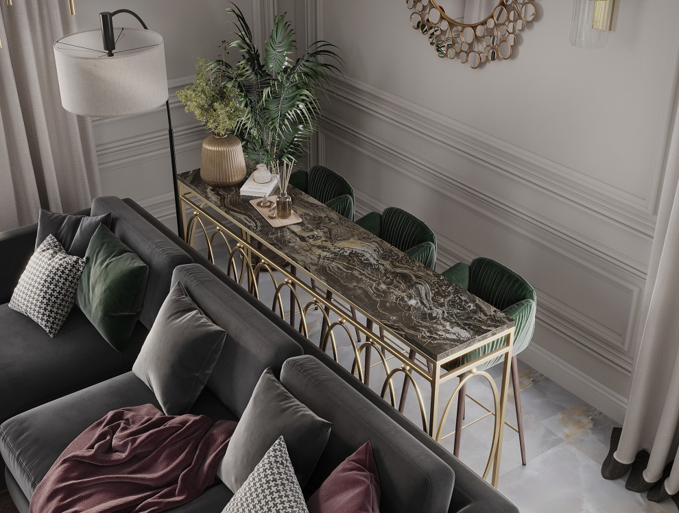 Дом в Подмосковье в стиле неоклассика