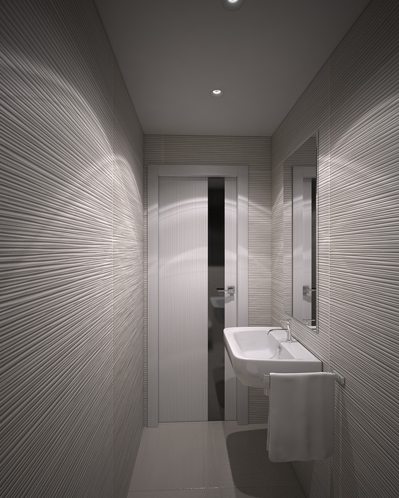 Дизайн-проект 3-х комнатной квартиры,103 м2.  Стиль Современный