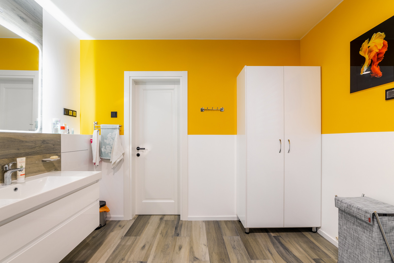 Дом в Назарьево 175 кв. м. Проектные решения 1-го этажа.