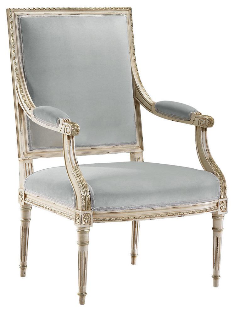 Louis Xvi Upholstered Armchair