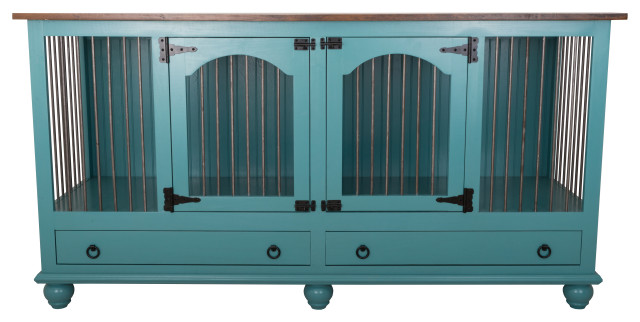sideboard dog crate