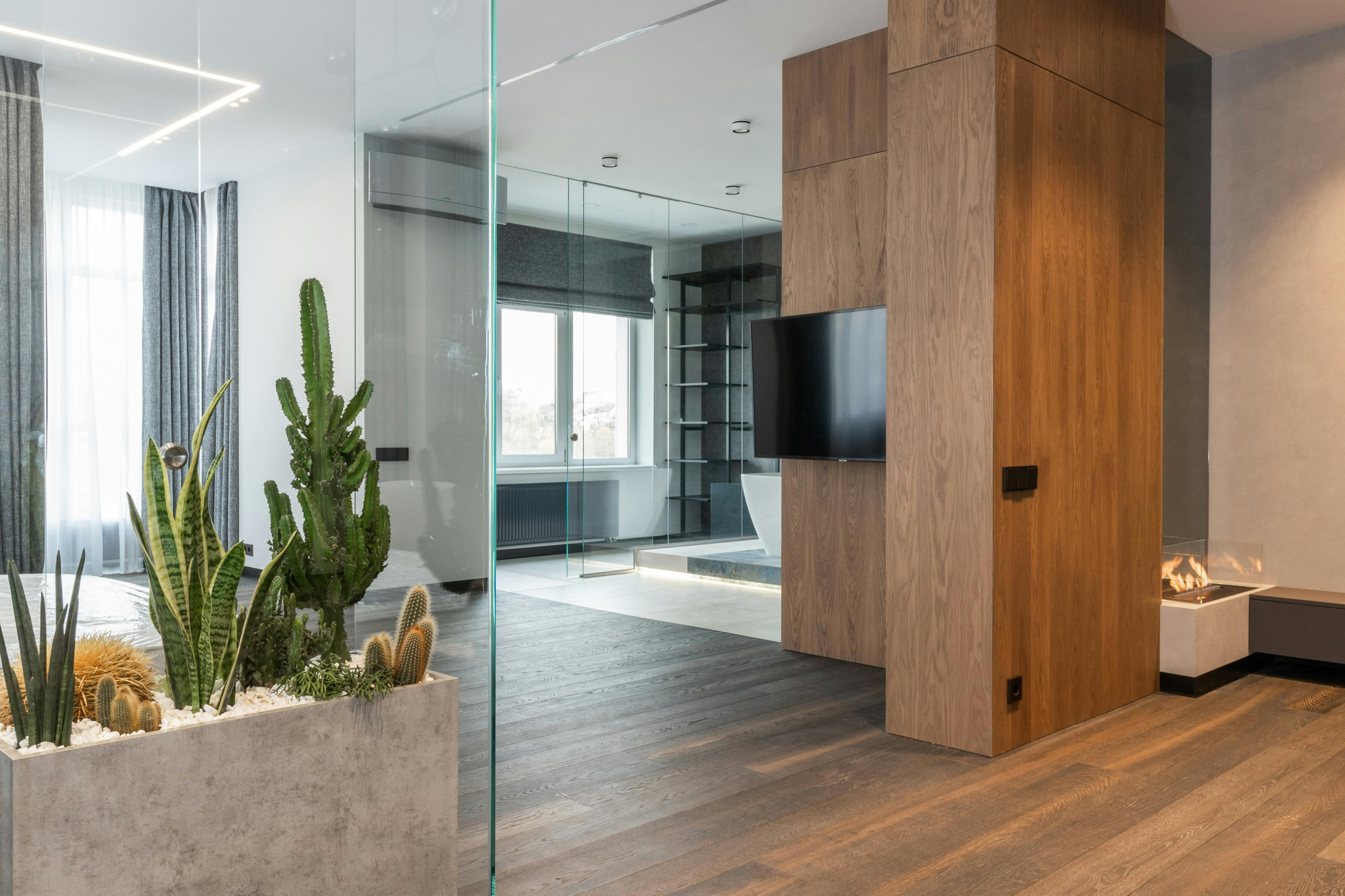 Kitchen + Living Room Cabinetry