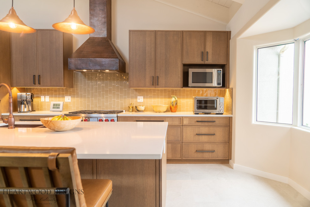 Kitchen - transitional kitchen idea in Phoenix