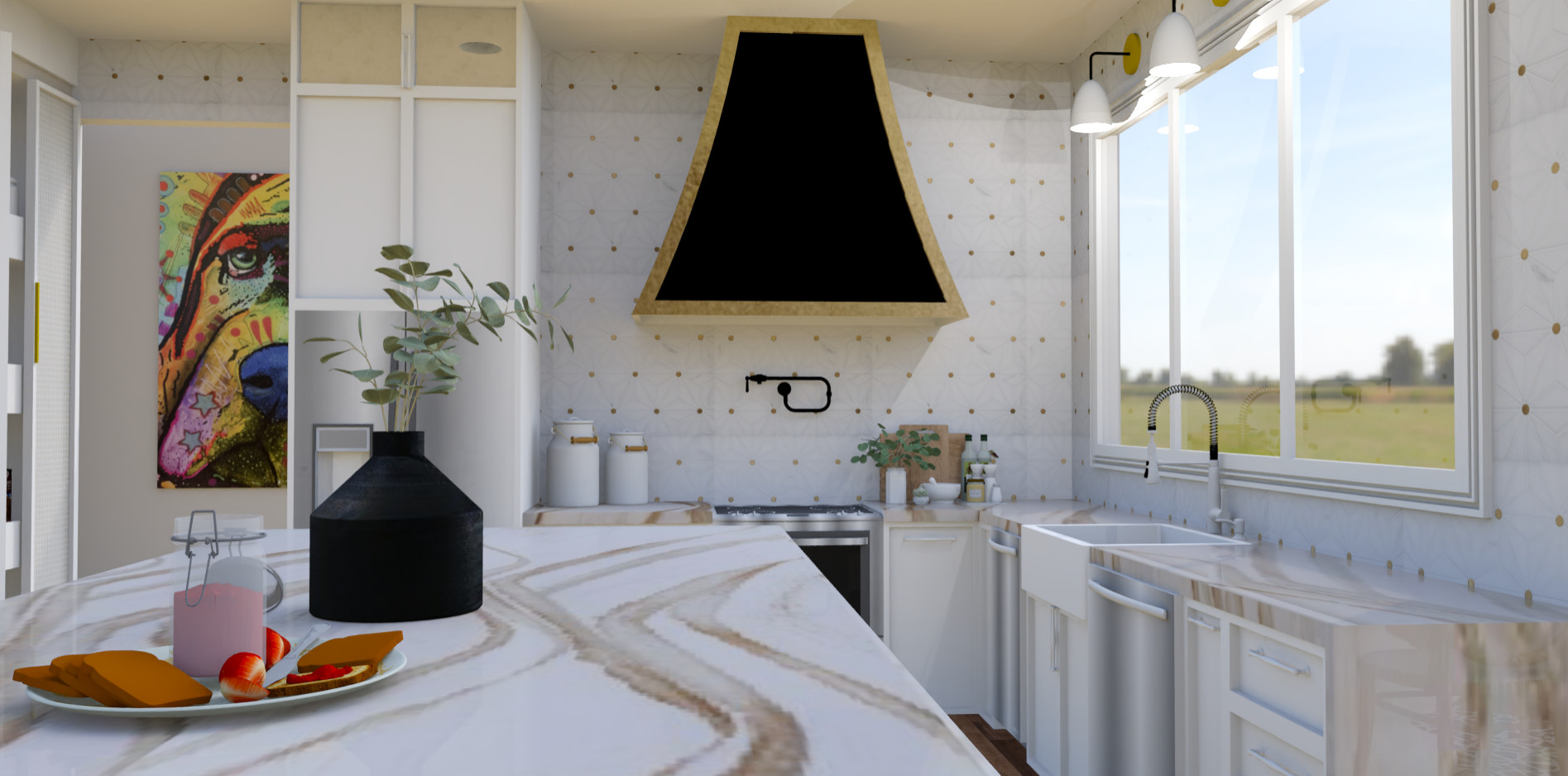 Southern Style Kitchen