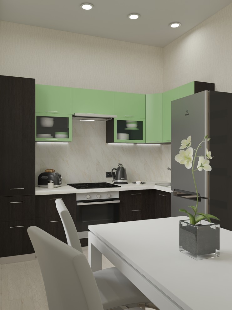 Однокомнатный модуль в стиле Контемпорари