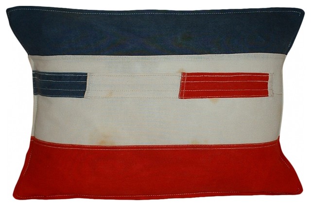 Nautical Signal Flag Pillow