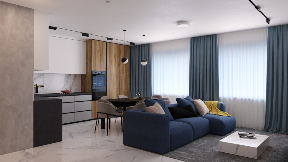 Дизайн проект квартиры в ЖК "Феникс" 140 кв.м.