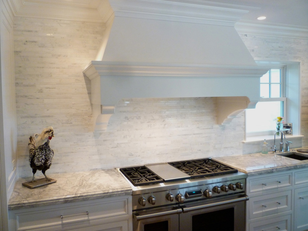 Inspiration for a transitional kitchen remodel in Chicago