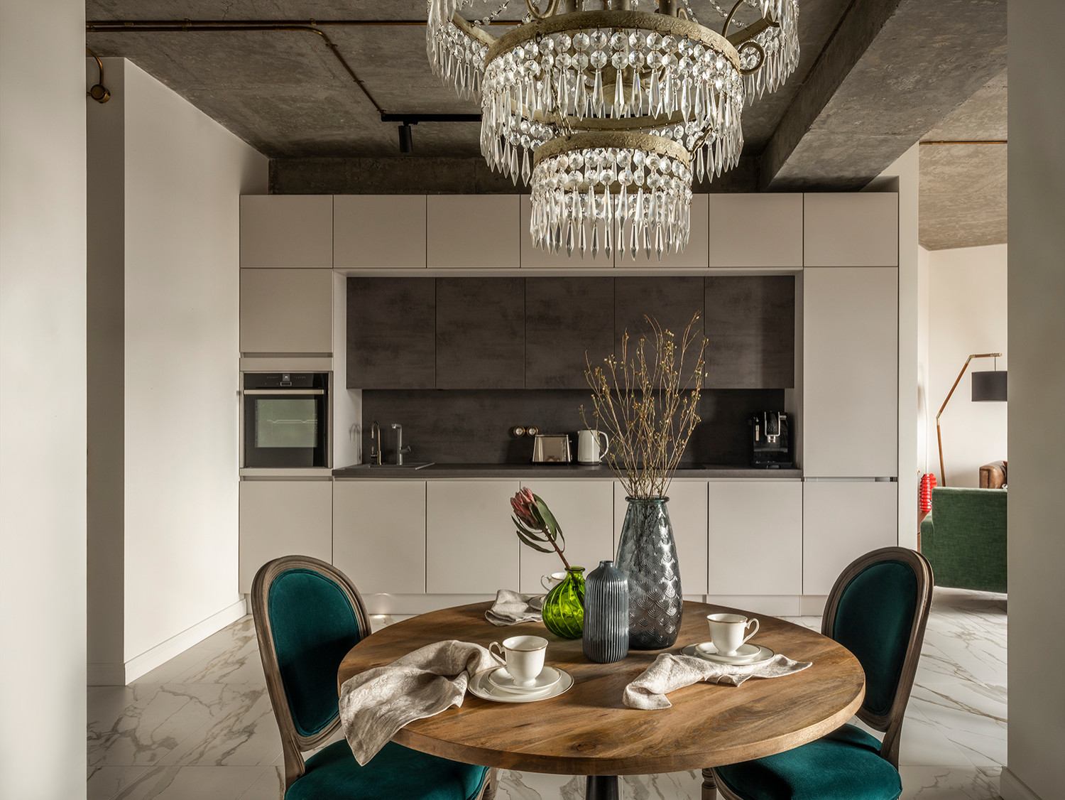 Стилизация квартиры на Мосфильмовской