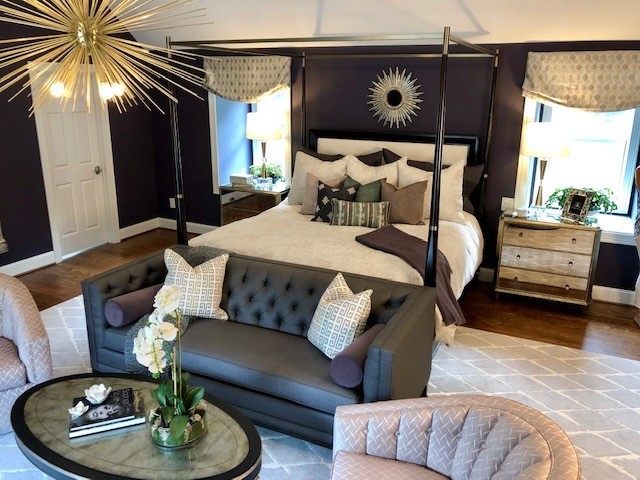 Master bedroom suite