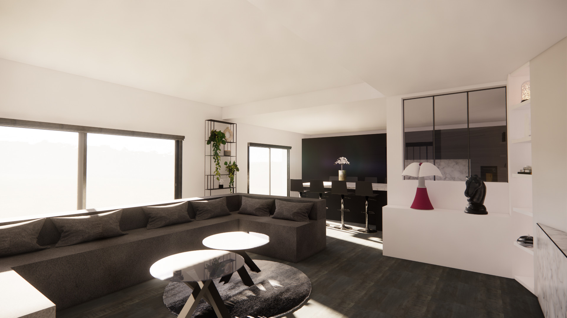 Projet 3D - Aménagement d'un salon