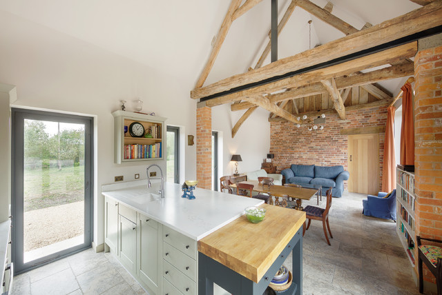 Barn Conversion, Dorset country-kitchen