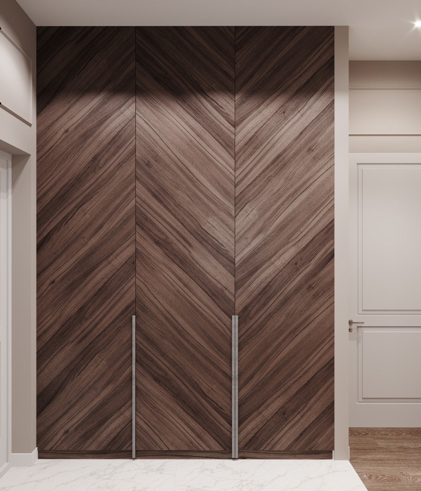 Квартира 73 кв. м. в современном стиле Новочерёмушкинская 17