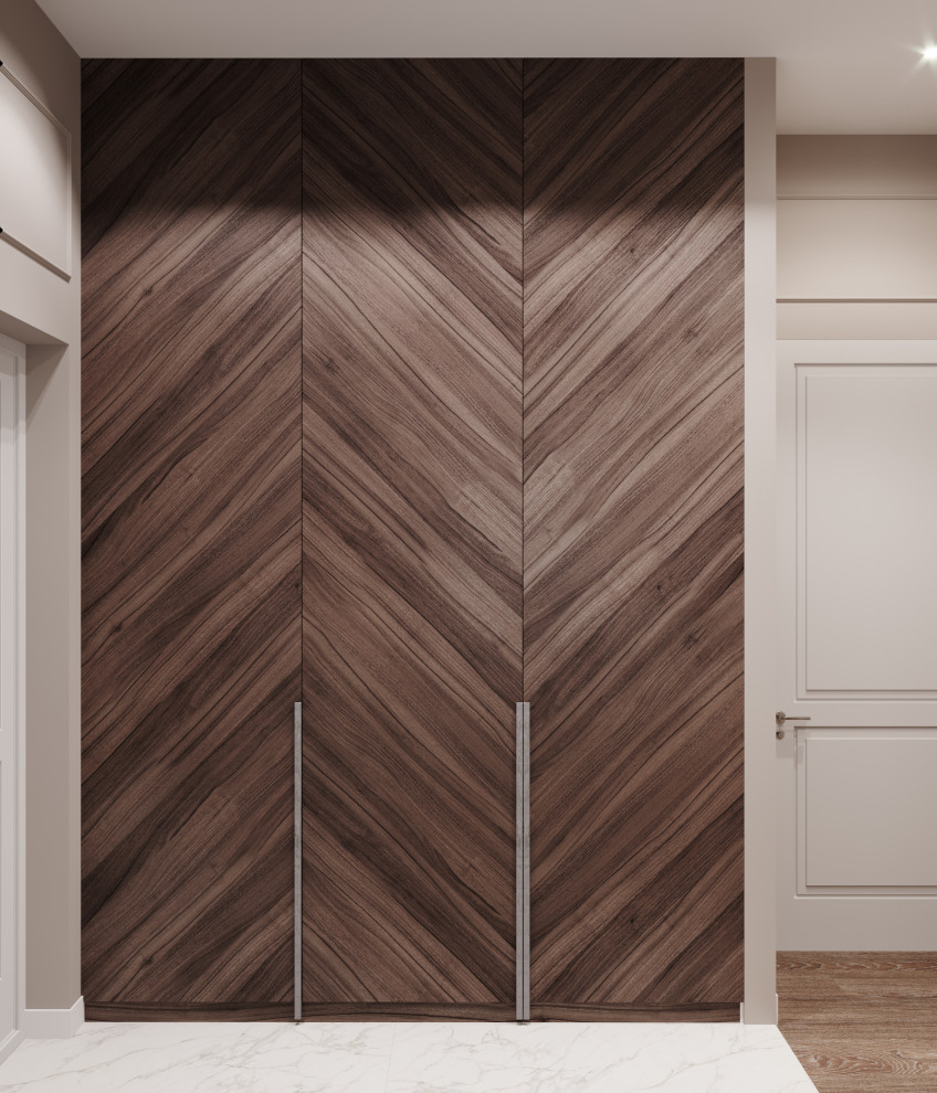 Квартира 73 кв. м. в современном стиле Новочерёмушкинская 17