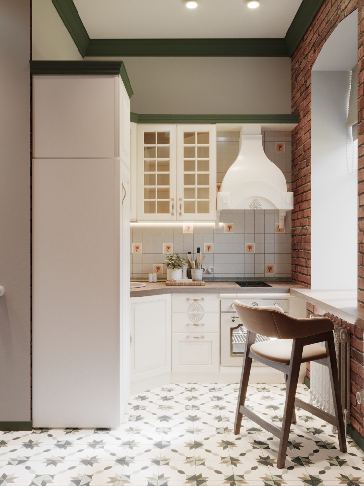 Интерьер в винтажном стиле для квартиры в доме дореволюционной застройки