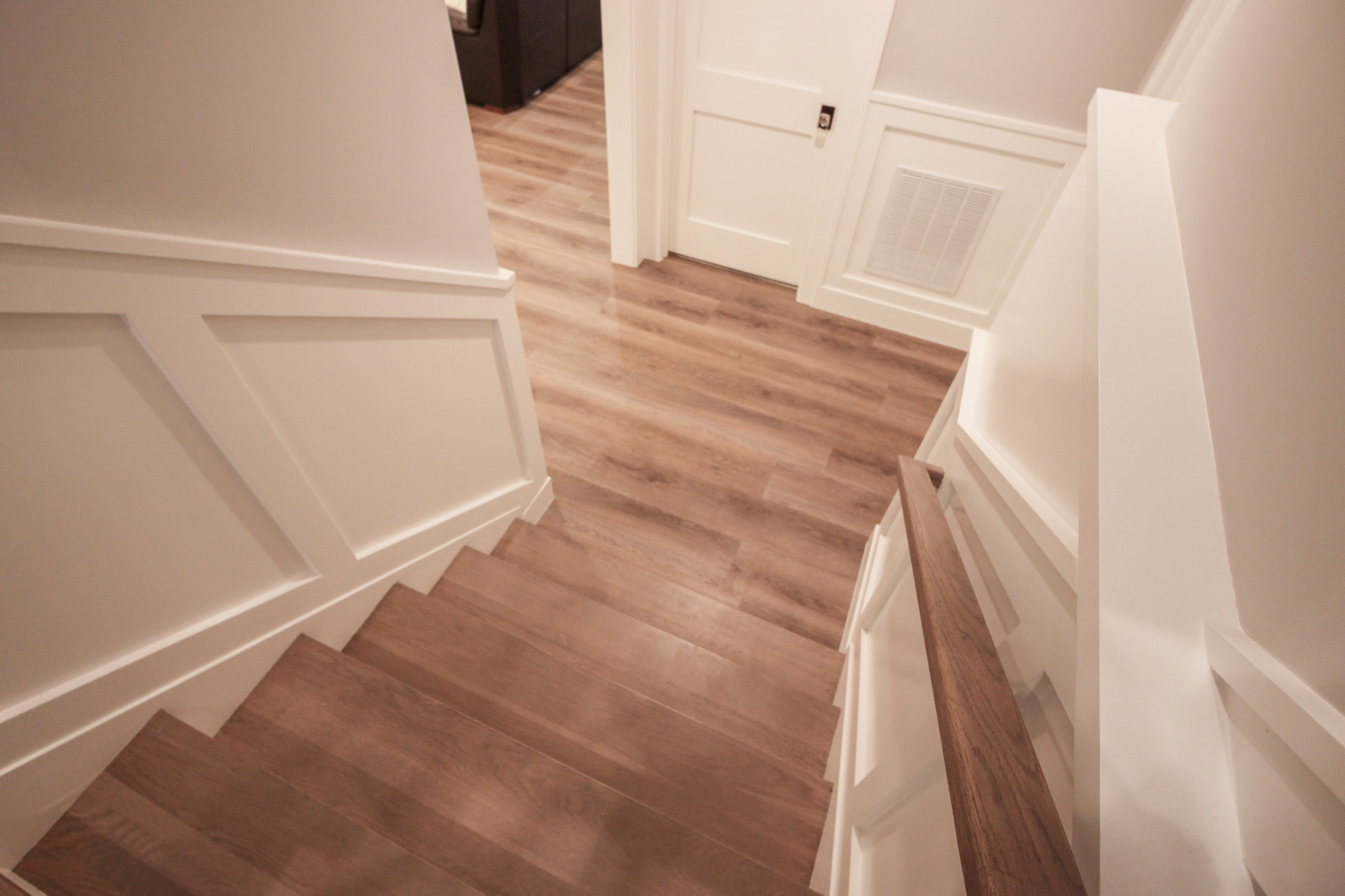 87_Welcoming and Functional Contemporary U-shaped Staircase, Arlington, VA 22207