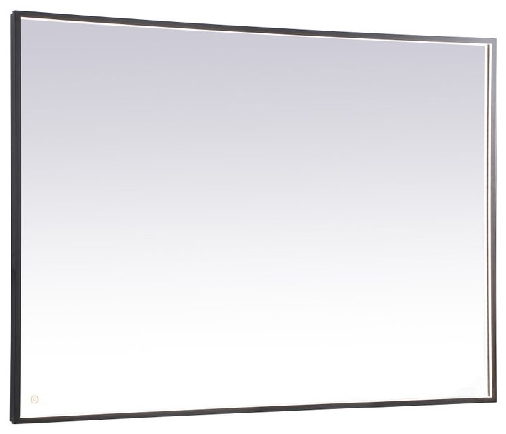 Elegant MRE64260BK Pier 42x60" LED Mirror
