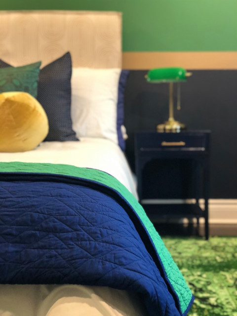 Boys Bedroom Makeover midcentury-bedroom
