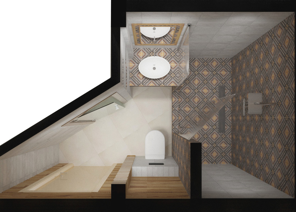 Интерьеры дома из бруса