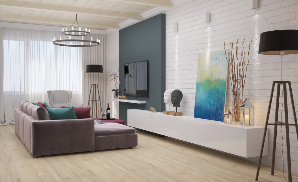 Визуализации частного дома в поселке Березки