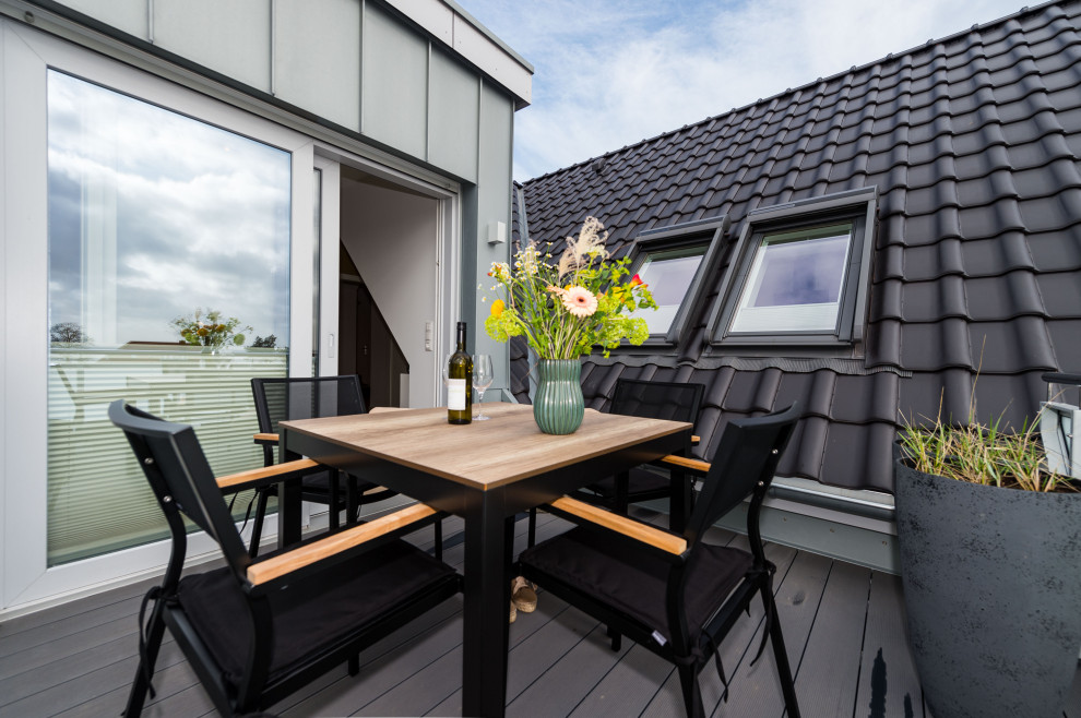 Nordische Terrasse in Hamburg