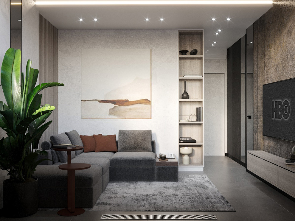 Современная квартира с акцентами