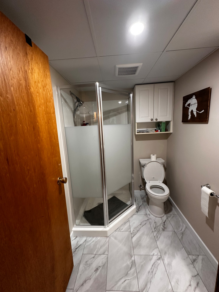 Grosvenor St - Basement Bathroom Remodel