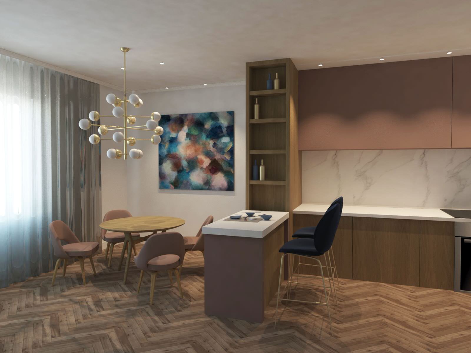 Проект двухкомнатной квартиры