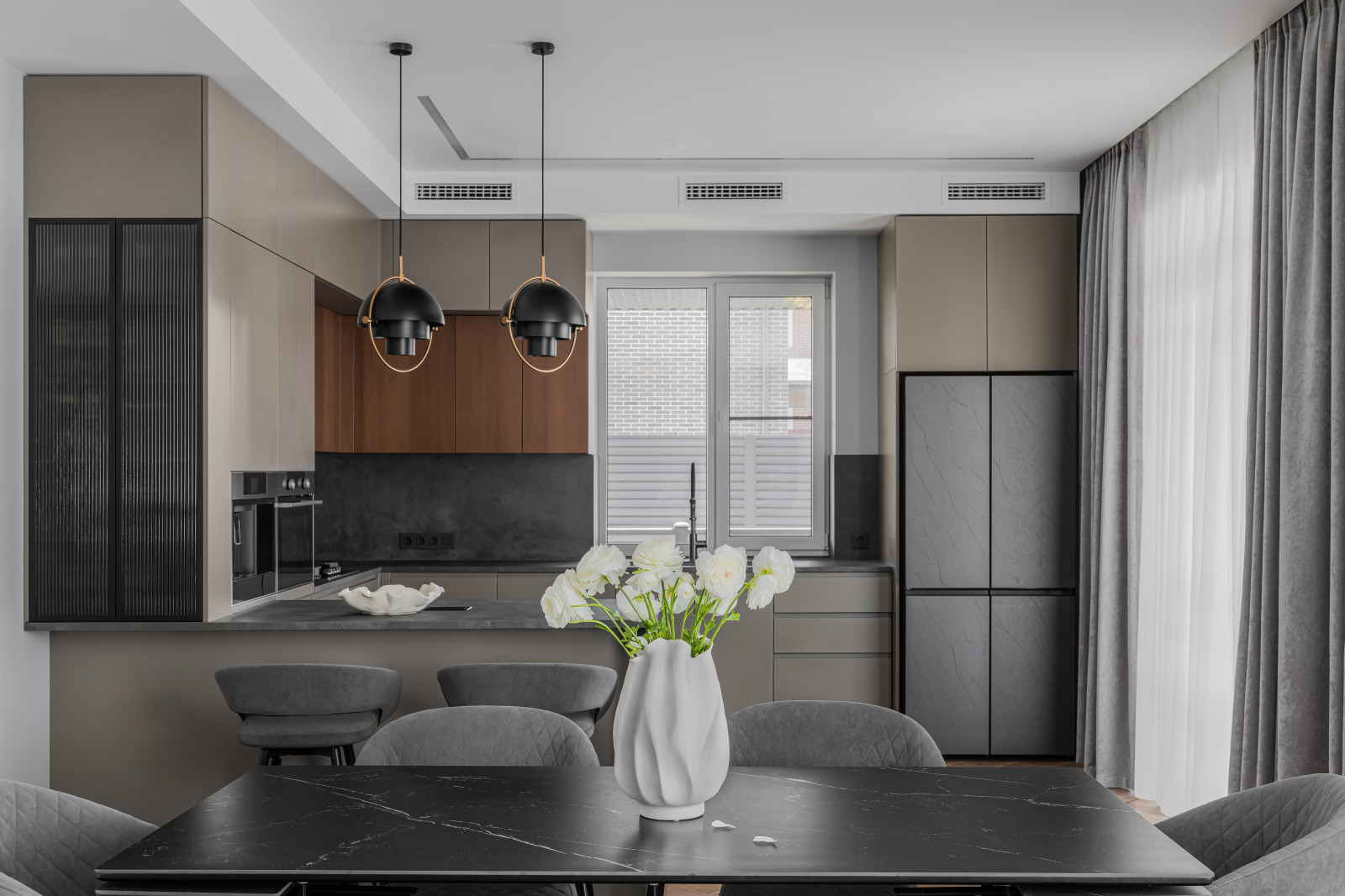 Кухня-гостиная вид 1