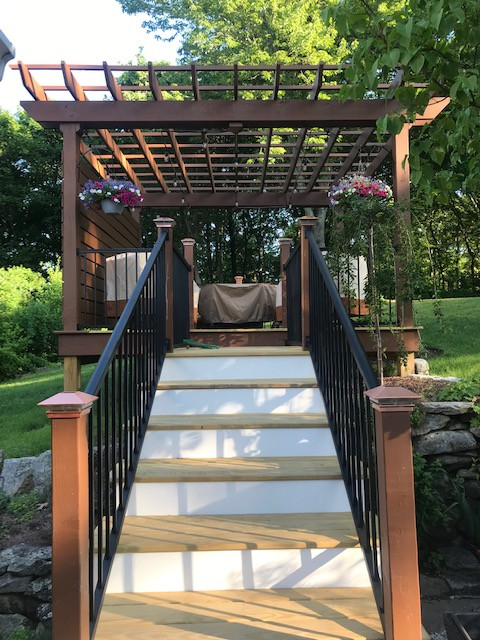 Decks and outdoor garden structures