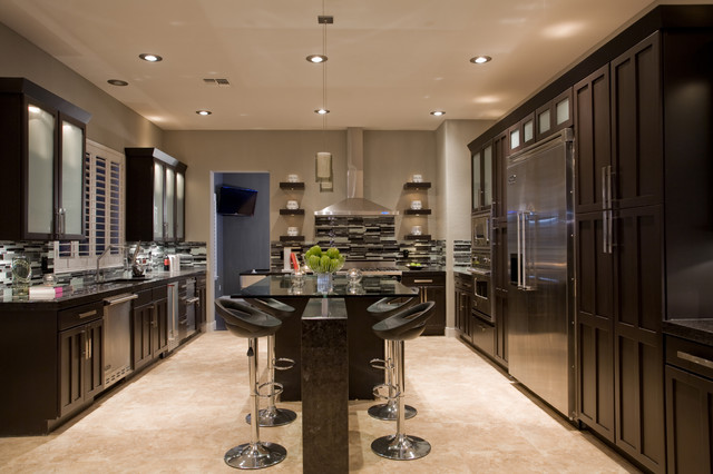 Contemporary Masculine Kitchen Modern Kuche Phoenix