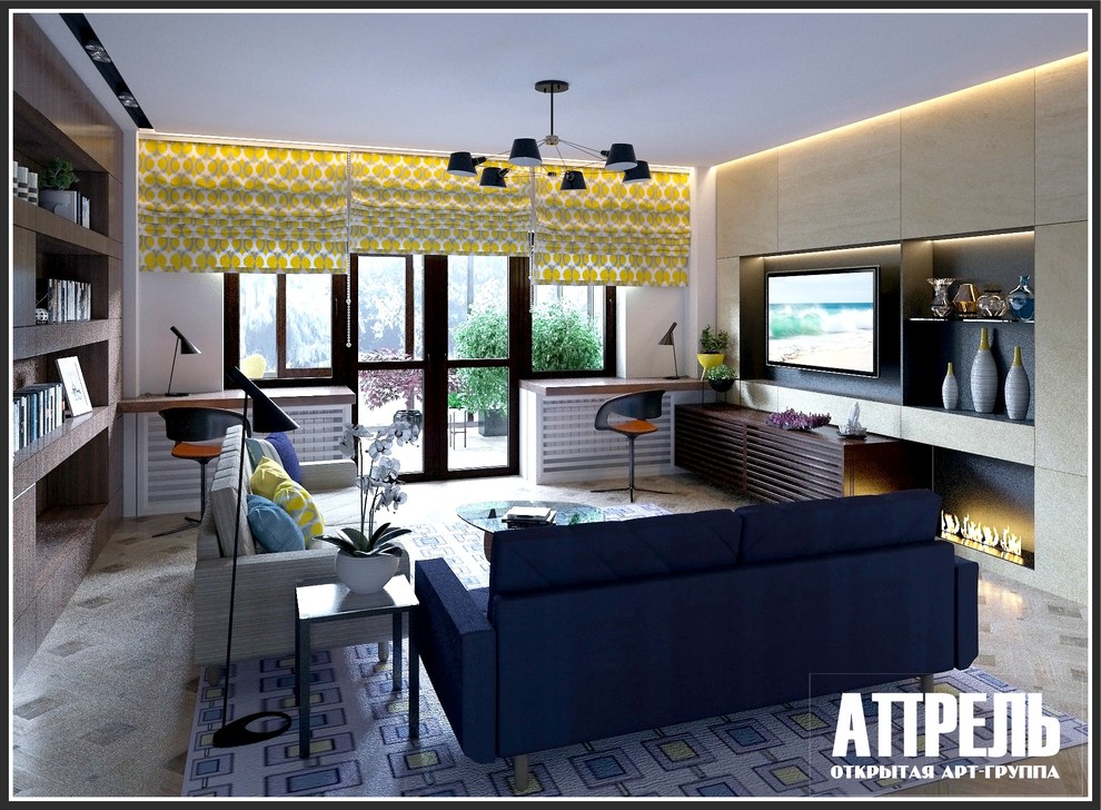 Коттедж для творческой семьи с детьми