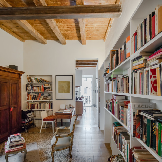 Casa per Amici middelhavsstil-hjemmekontor