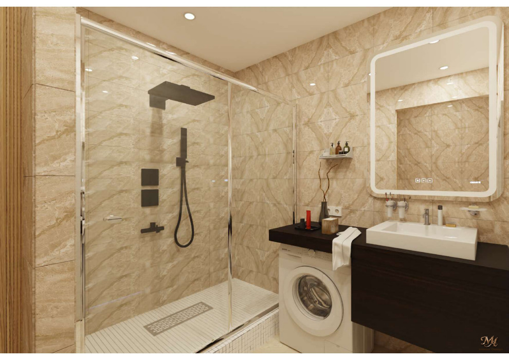 Готовый дизайн проект частный дом г. Москва