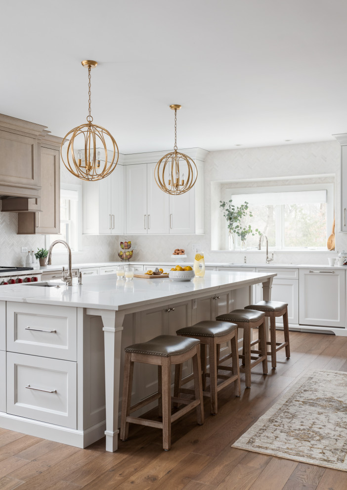 A Refined Reno + Addition - Traditional - Kitchen - Chicago - by Lauren ...