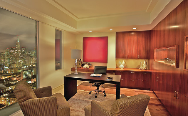 Private Residence modern-arbeitszimmer
