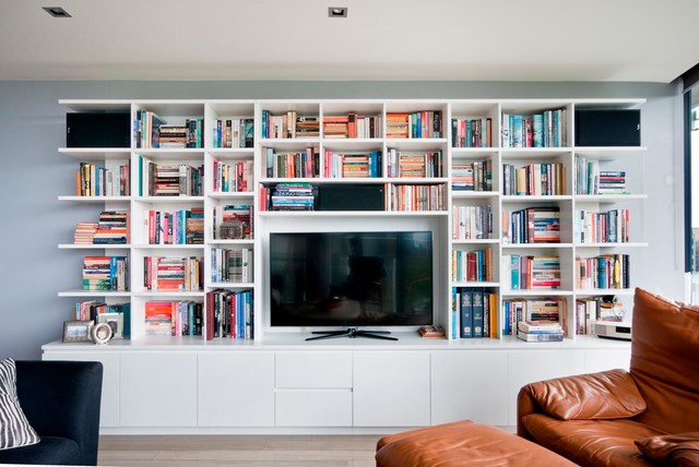 Heyward Residence modern-living-room