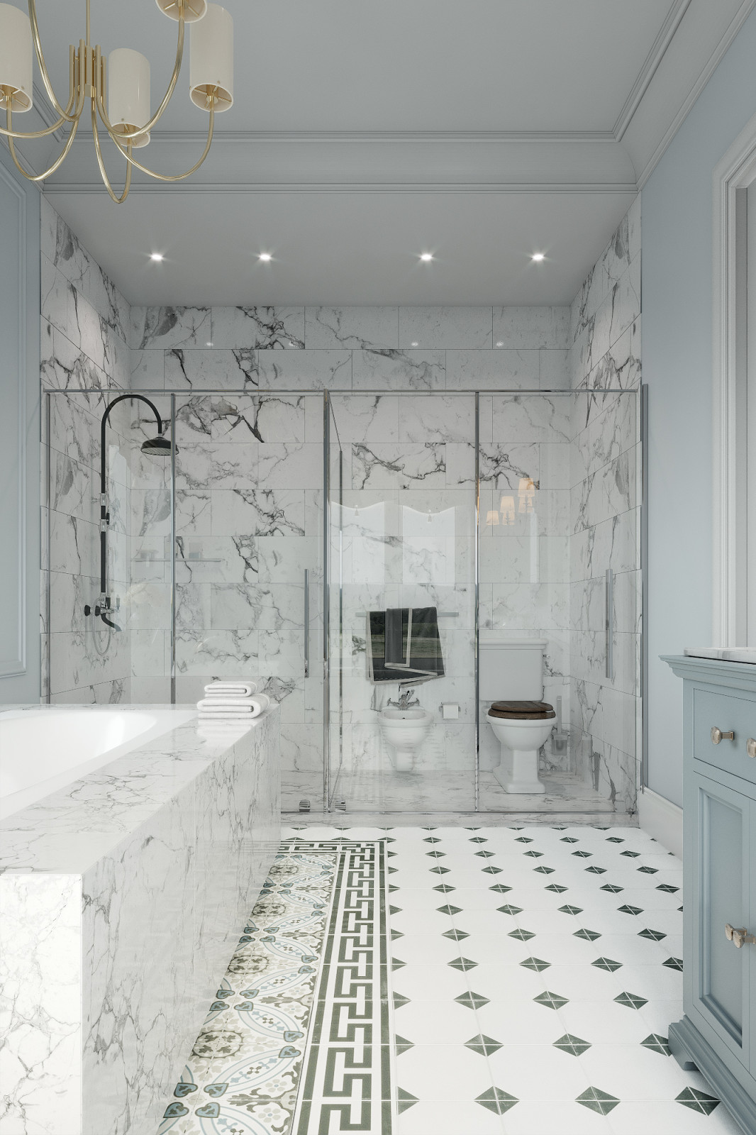 Дом в классическом стиле, 500 м2