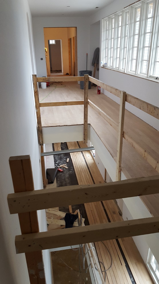 3 and 1/4 unfinished white oak