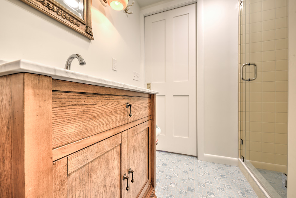 Yellow Shower Bathroom - Greenfield MA
