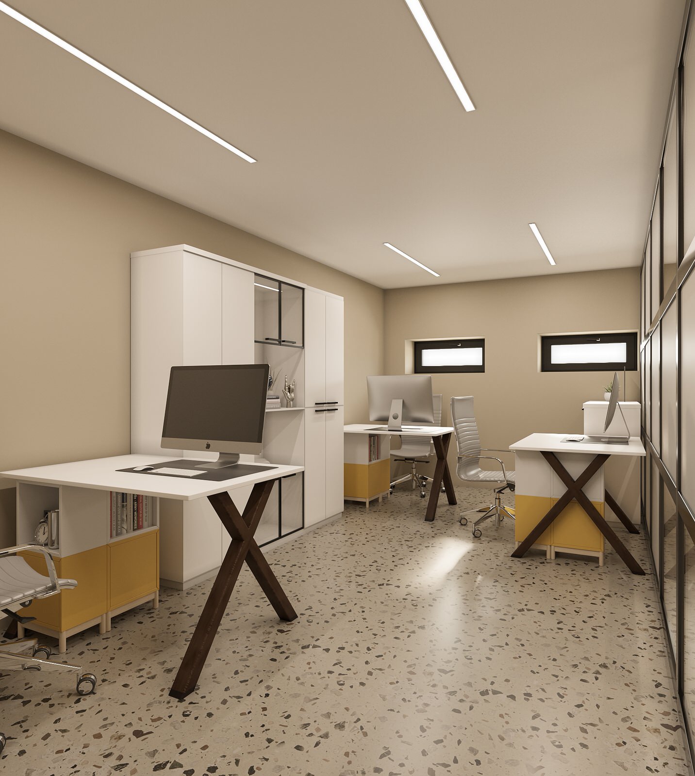 Офис фармацевтической компании. Цоколь