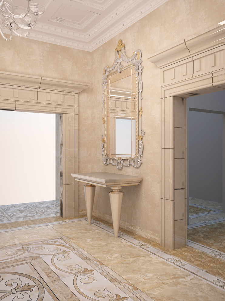 Дизайн-проект интерьеров входной группы особняка Шато