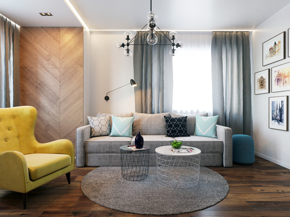 Яркая квартира в ЖК Крылов