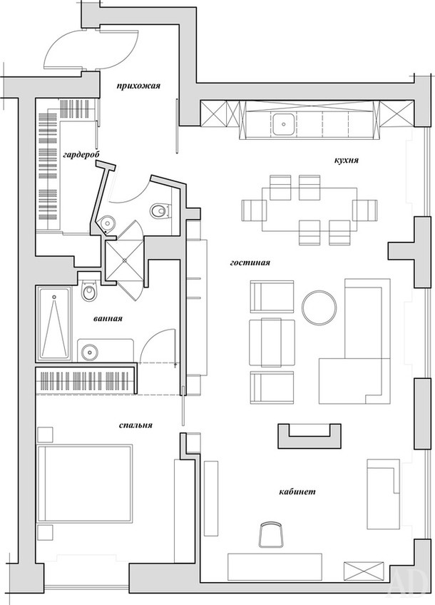 Апартаменты на Васильевском острове