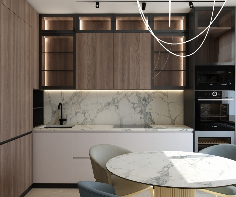 Кухня в ЖК Комфорт Парк