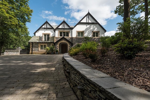 Pullwood Bay, Windermere trendy-hus-og-facade