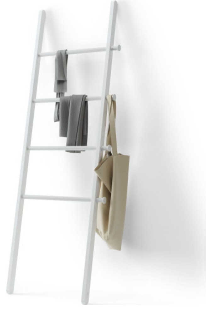 Umbra Leana Ladder Shelf - Transitional - Blanket And Quilt Racks - by  Sportique | Houzz