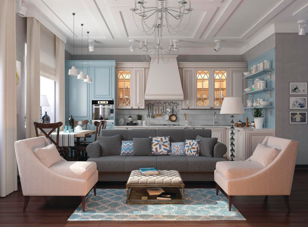 Квартира в американском стиле