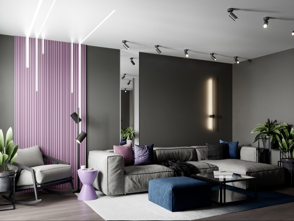 Проект Лаванда | Квартира 77 м2 Домодедово